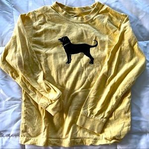 Black dog tee